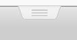 Top center menu marker/tab